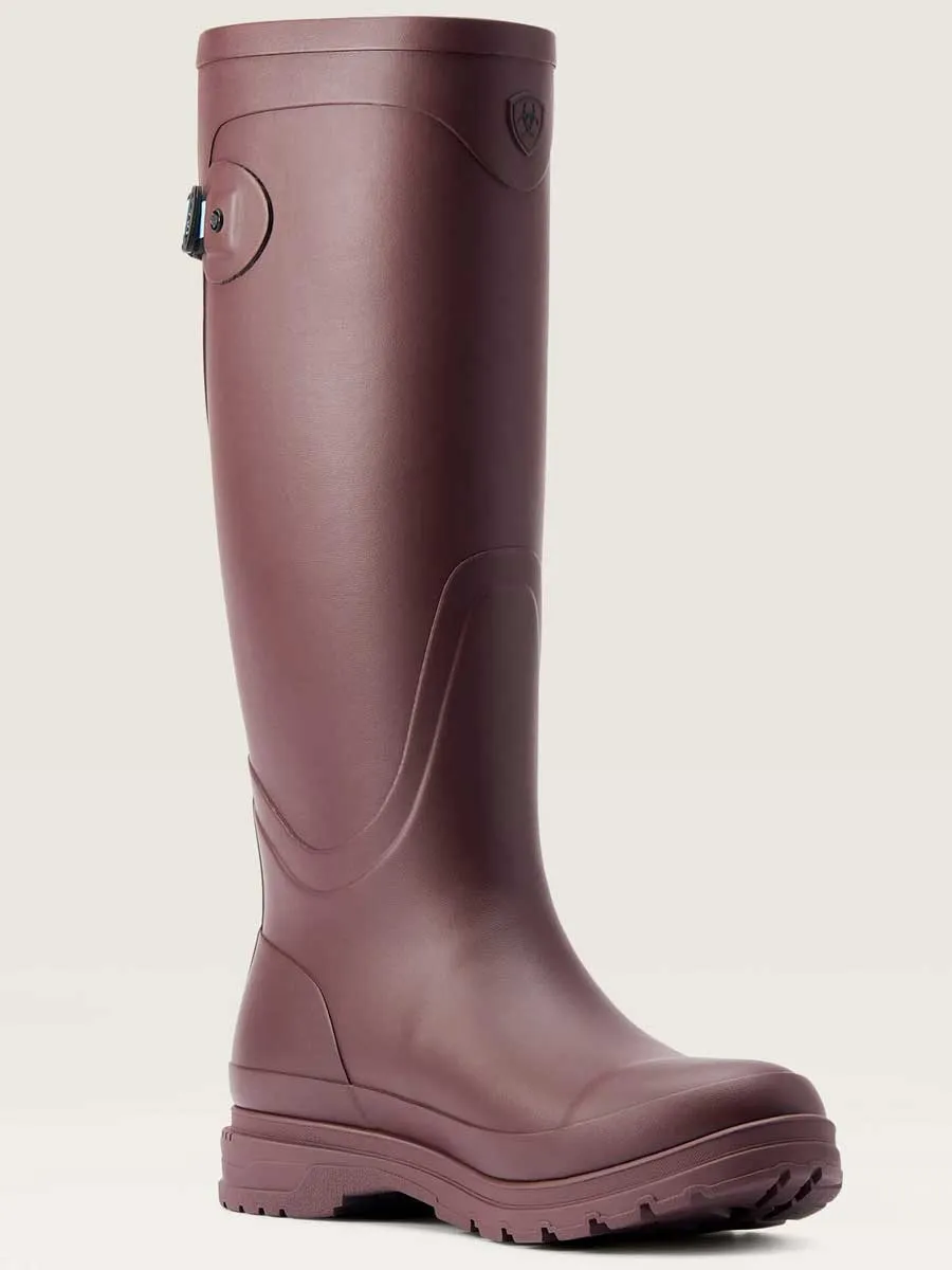 30% OFF - ARIAT Kelmarsh Wellington Boots - Womens - Maroon - Size: UK 5.5