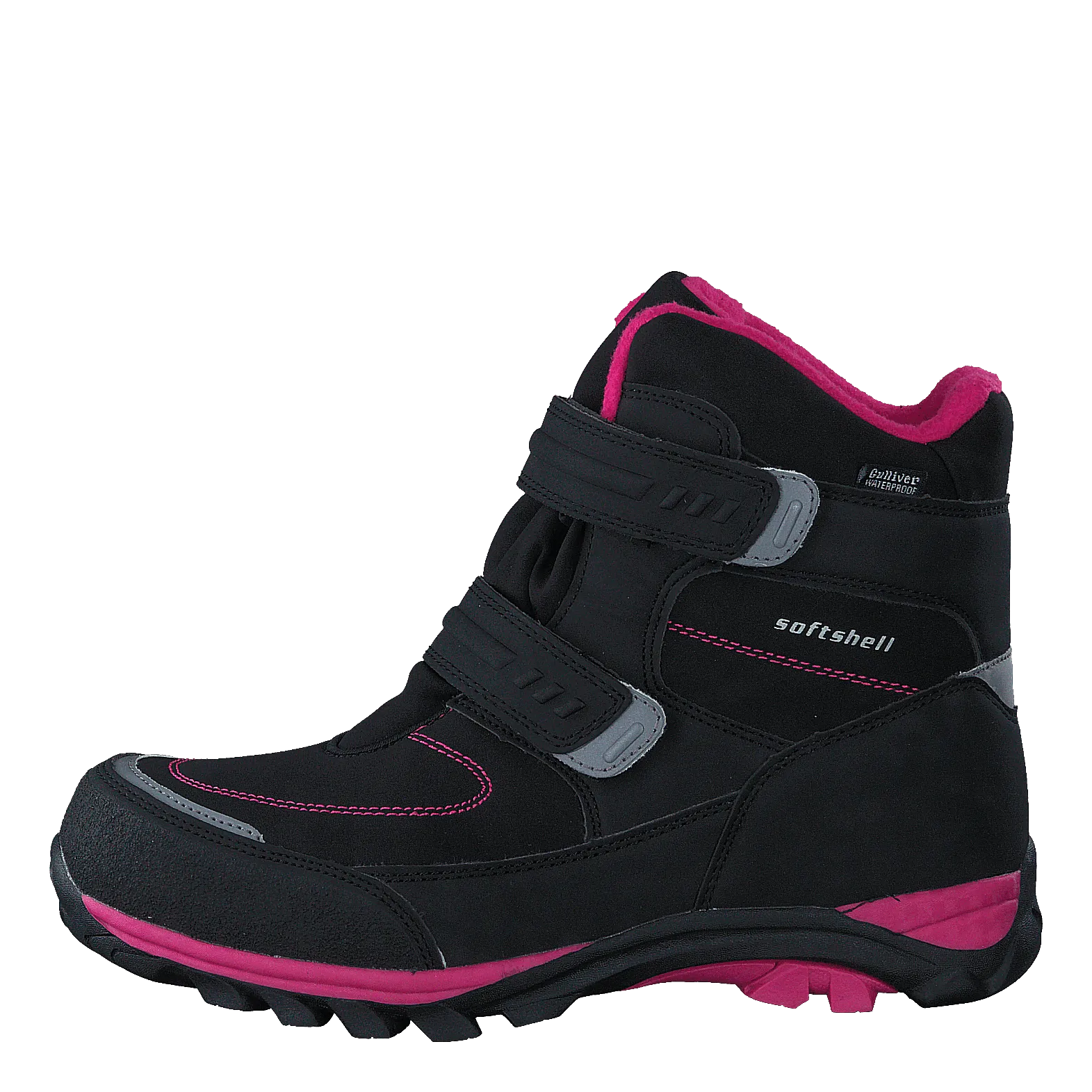435-6608 Waterproof Warm Lined Black/Fuchsia
