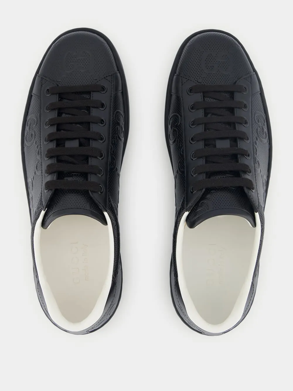 Ace Gg Embossed Sneaker