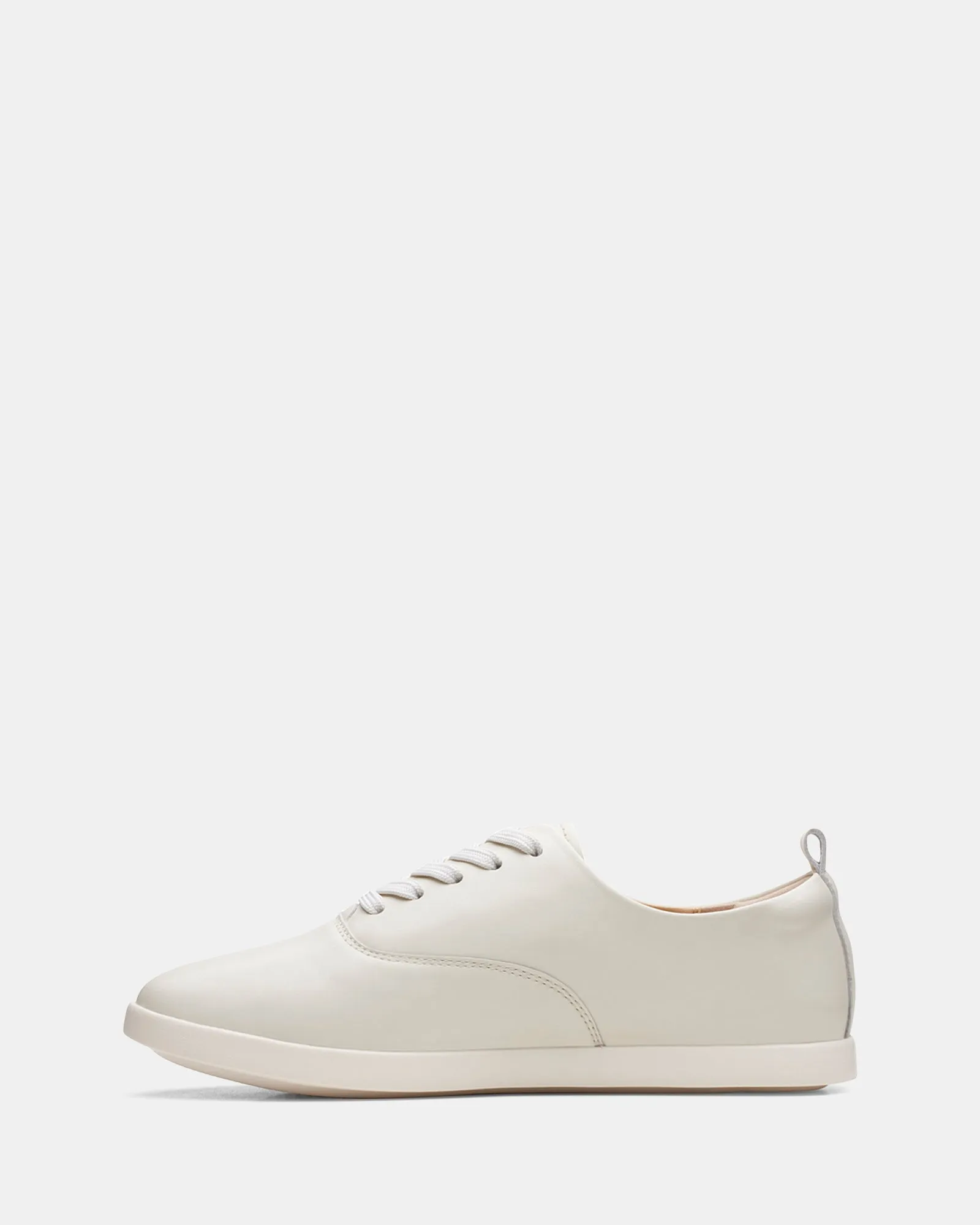 Acelite Tie White Leather