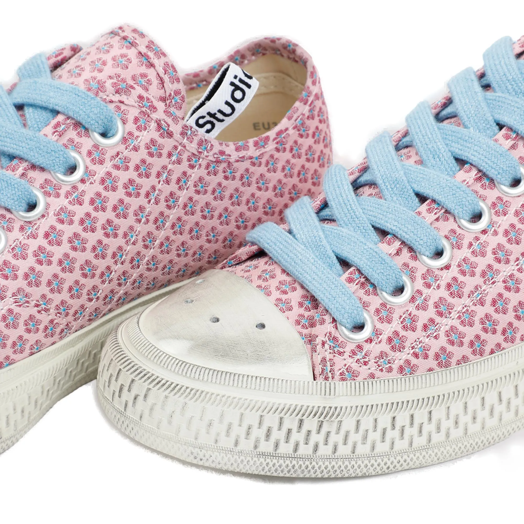 Acne Studios Low-Top Distressed Sneakers
