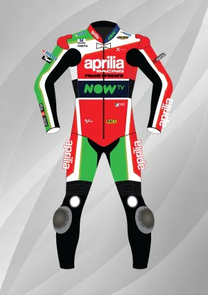 Aleix Espargaro Aprilia tuono v4 MotoGP 2018 Leather Race Suit