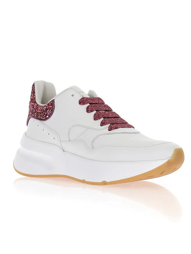 Alexander McQueen Glittered Low Top Sneakers
