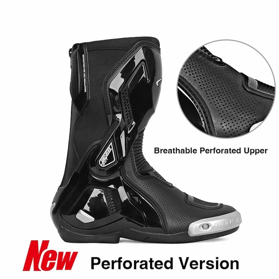 Allgoal Motorcycle Riding Boots Black