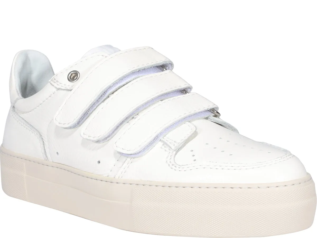 AMI Touch-Strap Low-Top Sneakers
