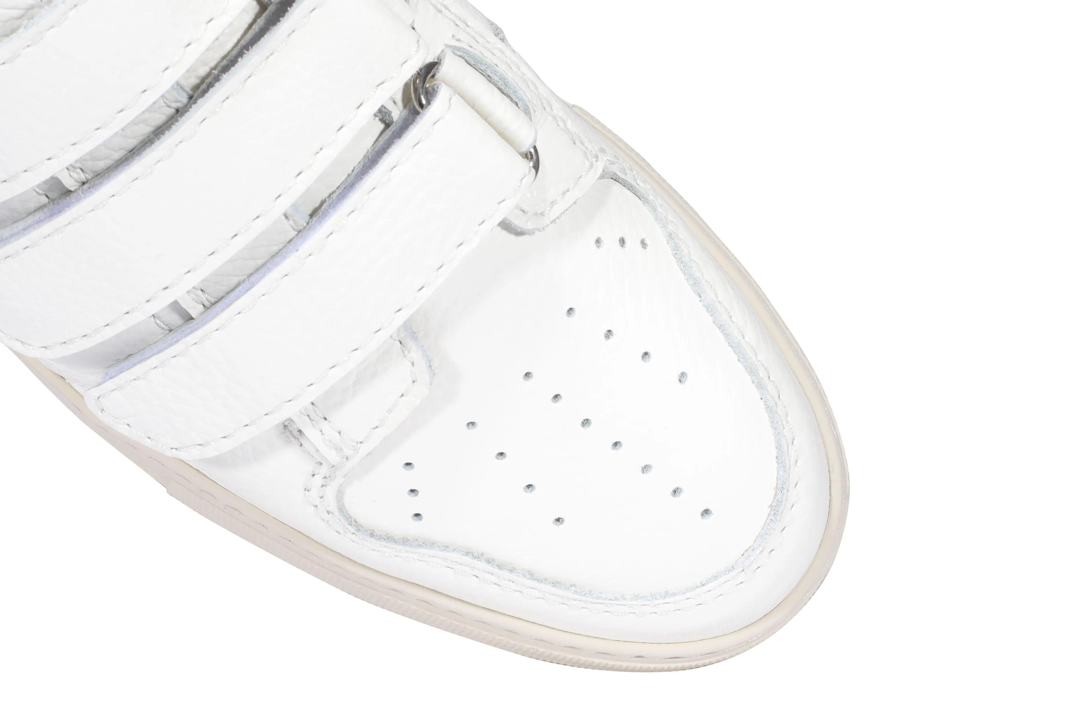 AMI Touch-Strap Low-Top Sneakers