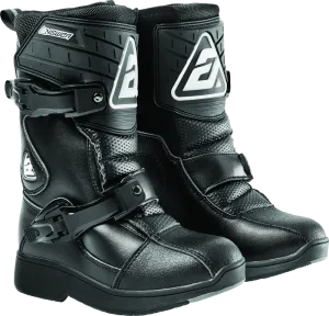 Answer Peewee Boot Black Youth - 12