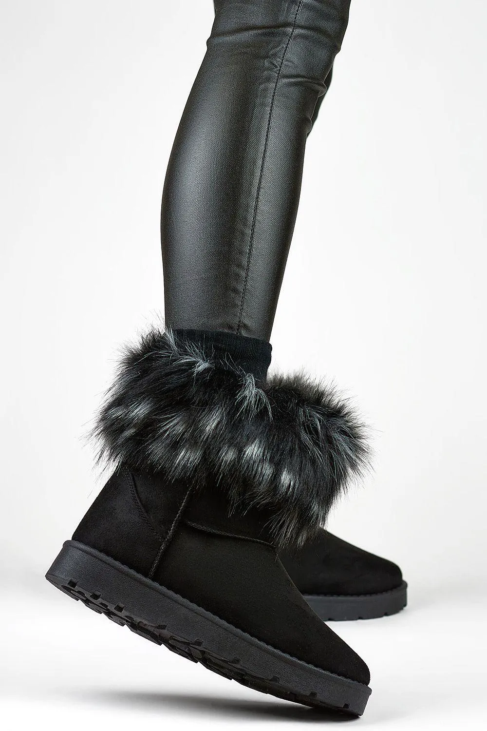 Arctic Shield Faux Fur Snow Boots