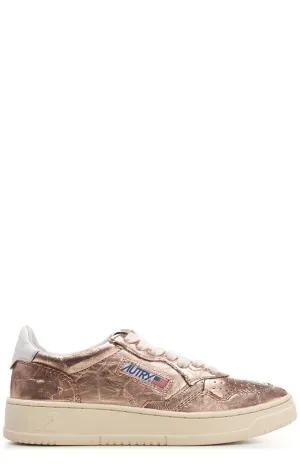 Autry Metallic Low-Top Sneakers