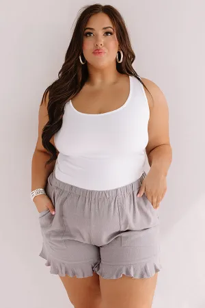 Basic Instincts Seamless Tank In White Curves