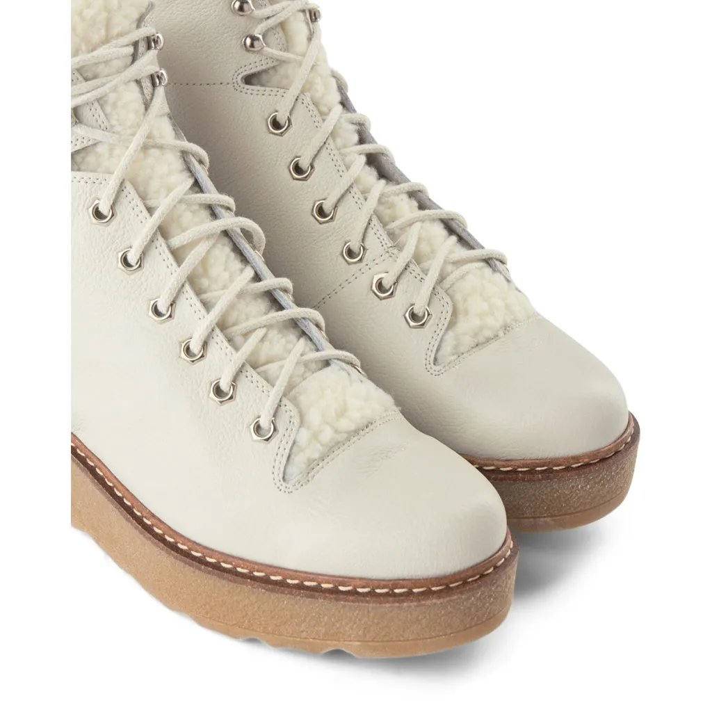 Bex boot leather - WHITE