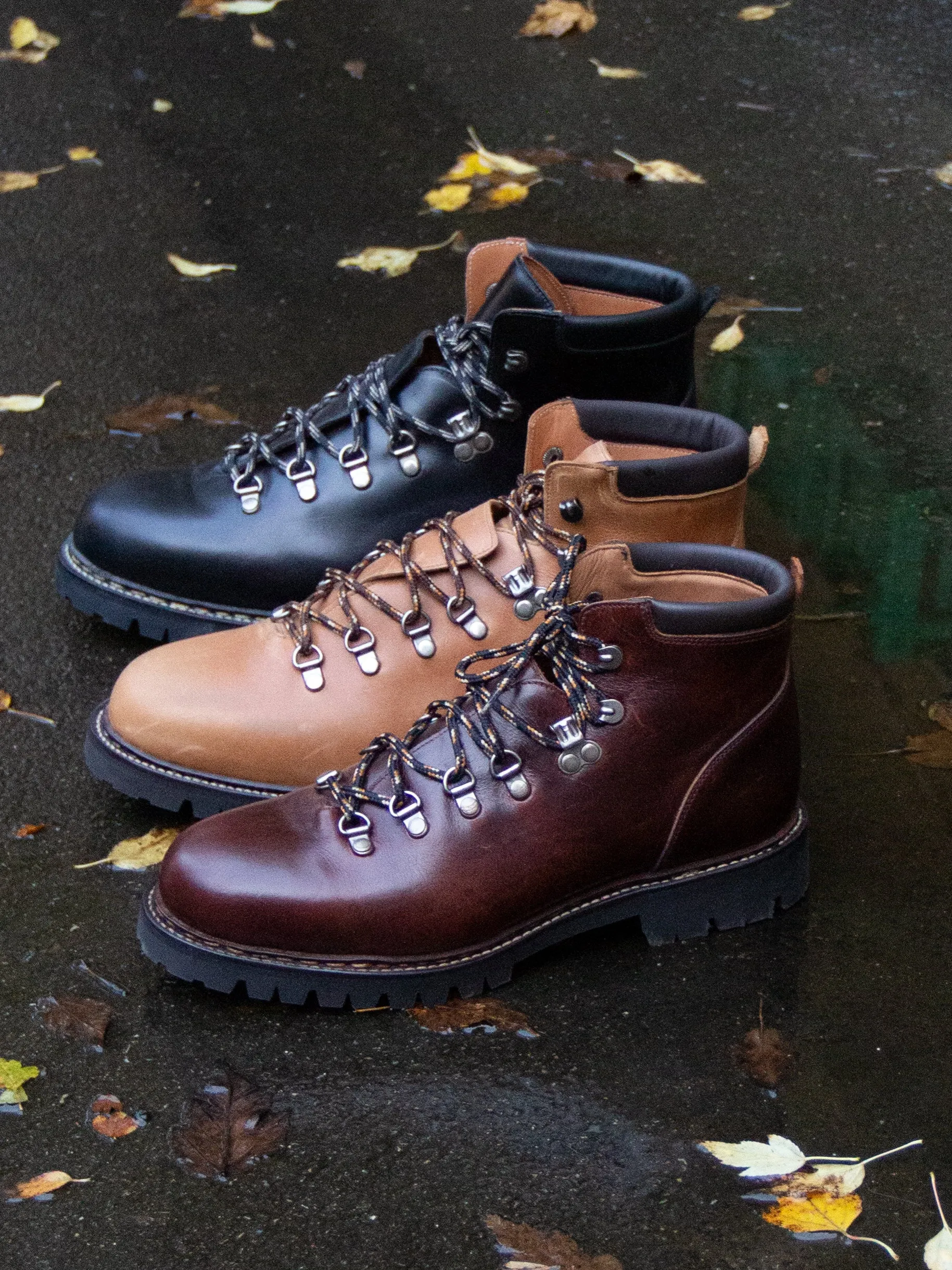 Bright Shoemakers, Mountain Boot, Cyclone Black