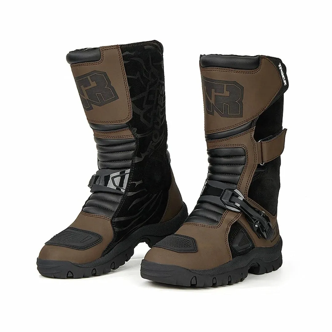 Brown Motocross Boots