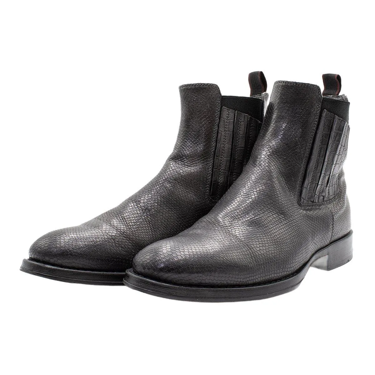 Corvari Wally Nero Ankle Boots Leather Black Colour For Women