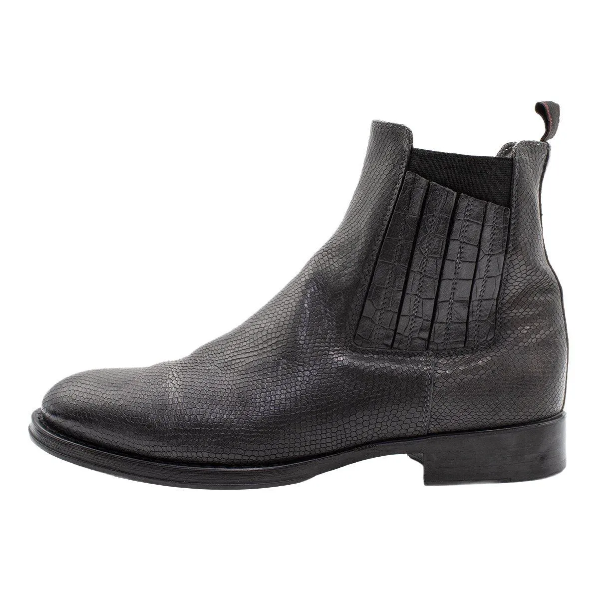 Corvari Wally Nero Ankle Boots Leather Black Colour For Women