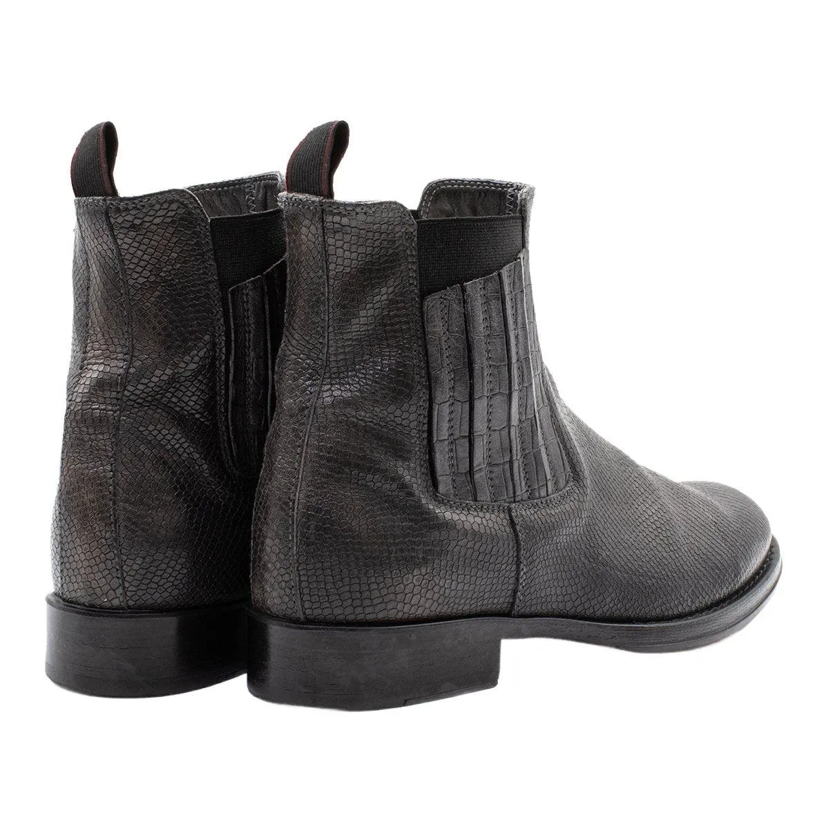 Corvari Wally Nero Ankle Boots Leather Black Colour For Women