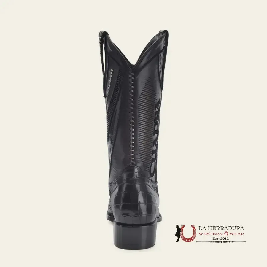 CUADRA IMPERIO BOOTS ALIGATOR LIMITED EDITION BLACK NARROW