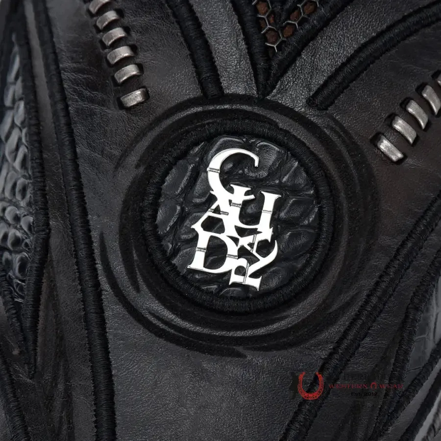 CUADRA IMPERIO BOOTS ALIGATOR LIMITED EDITION BLACK NARROW