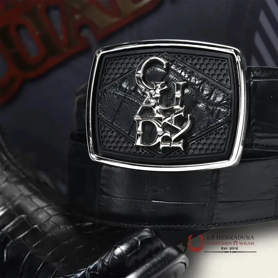 CUADRA IMPERIO BOOTS ALIGATOR LIMITED EDITION BLACK NARROW