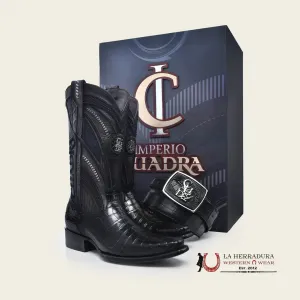CUADRA IMPERIO BOOTS ALIGATOR LIMITED EDITION BLACK NARROW