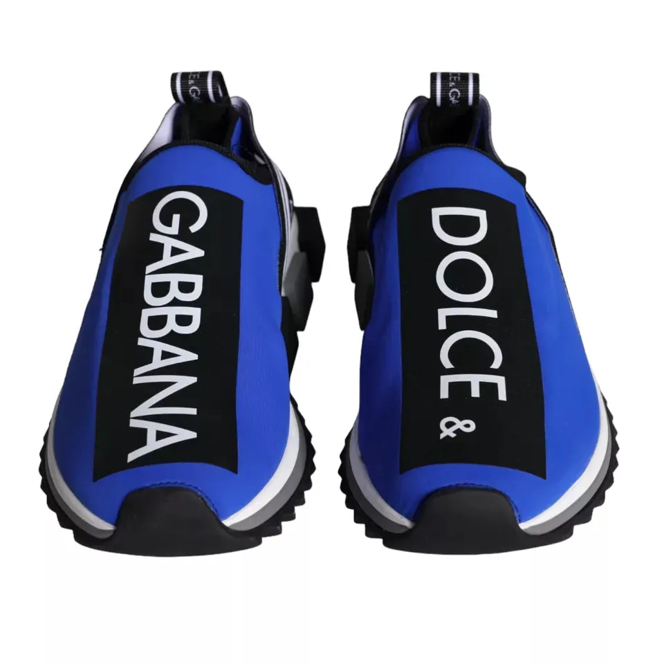 Dolce & Gabbana Blue Low Top Sorrento Sneakers