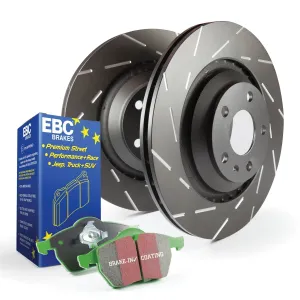 EBC Brakes S2KF1916 S2 Kits Greenstuff 2000 and USR Rotors