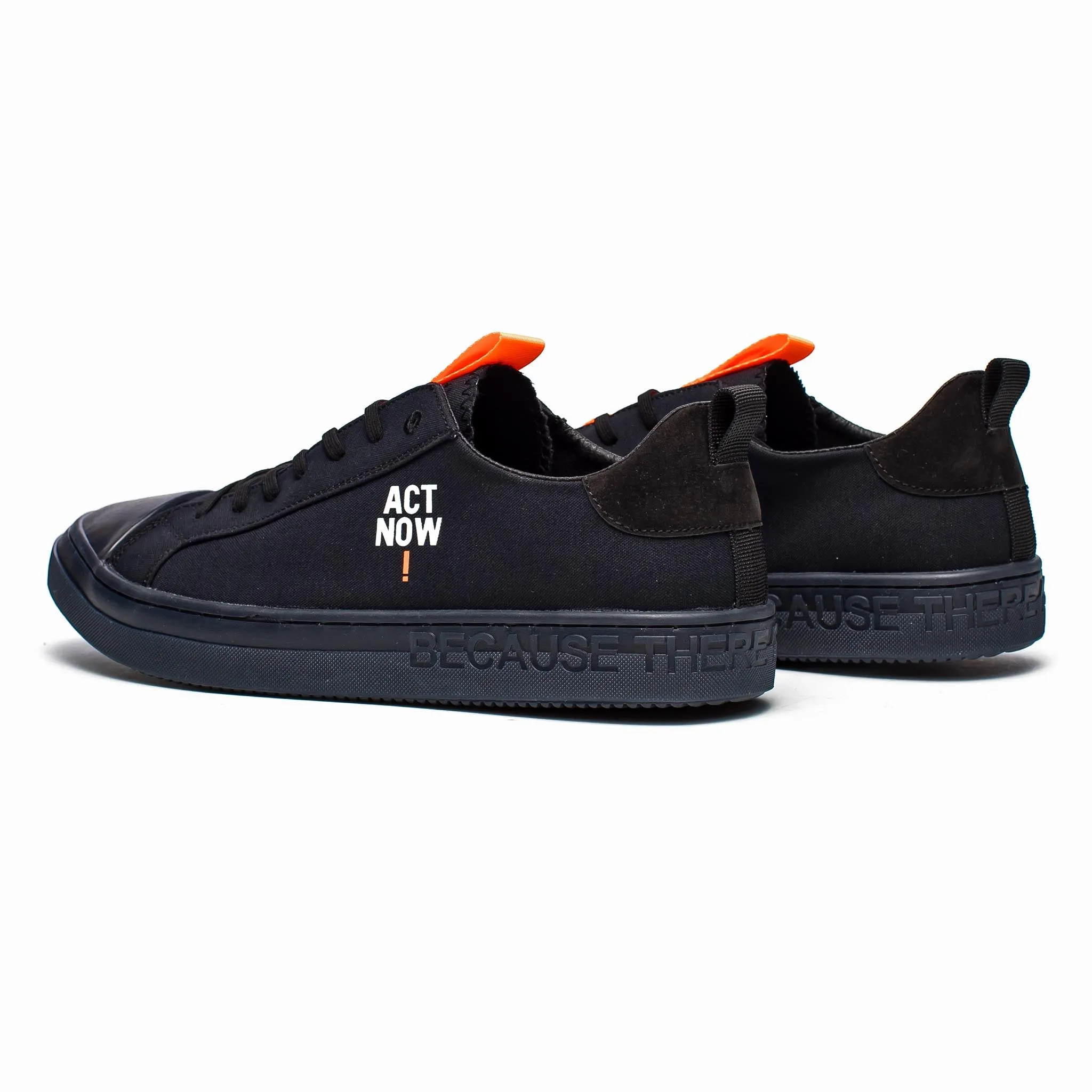 ECOALF Match Low-Top Black