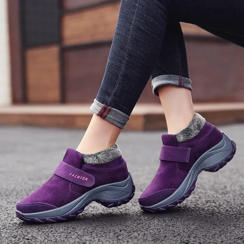 ELIZA™ WOMEN PLUSH ORTHOPEDIC ANKLE HIKING BOOTS