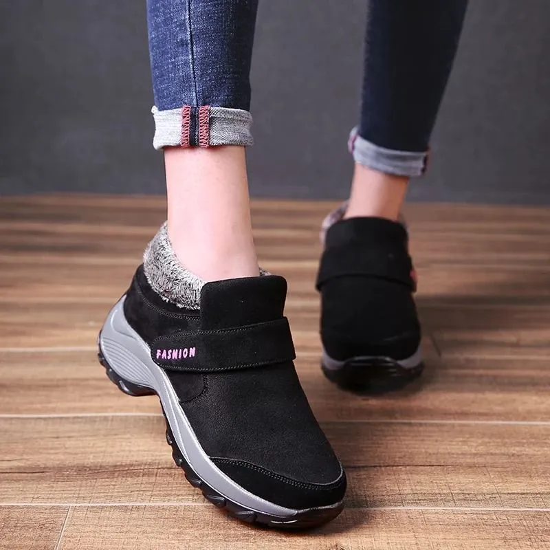 ELIZA™ WOMEN PLUSH ORTHOPEDIC ANKLE HIKING BOOTS