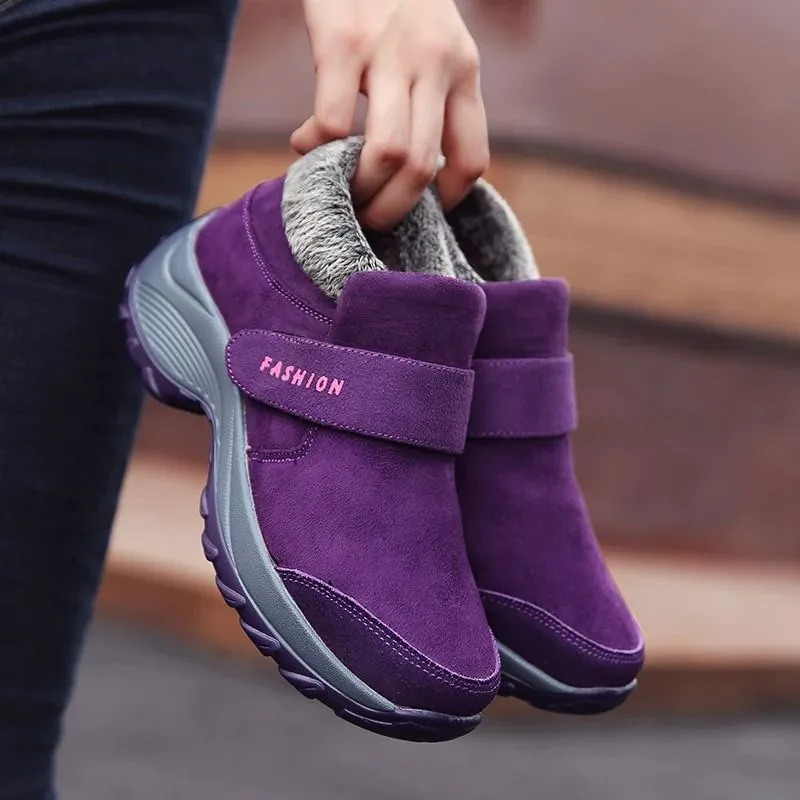 ELIZA™ WOMEN PLUSH ORTHOPEDIC ANKLE HIKING BOOTS