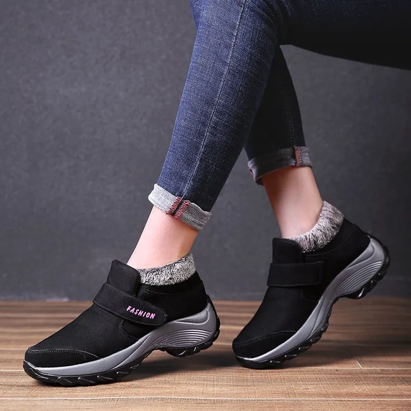 ELIZA™ WOMEN PLUSH ORTHOPEDIC ANKLE HIKING BOOTS