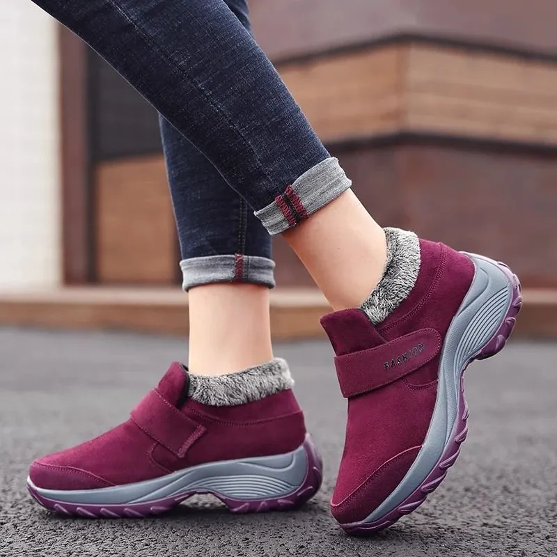 ELIZA™ WOMEN PLUSH ORTHOPEDIC ANKLE HIKING BOOTS