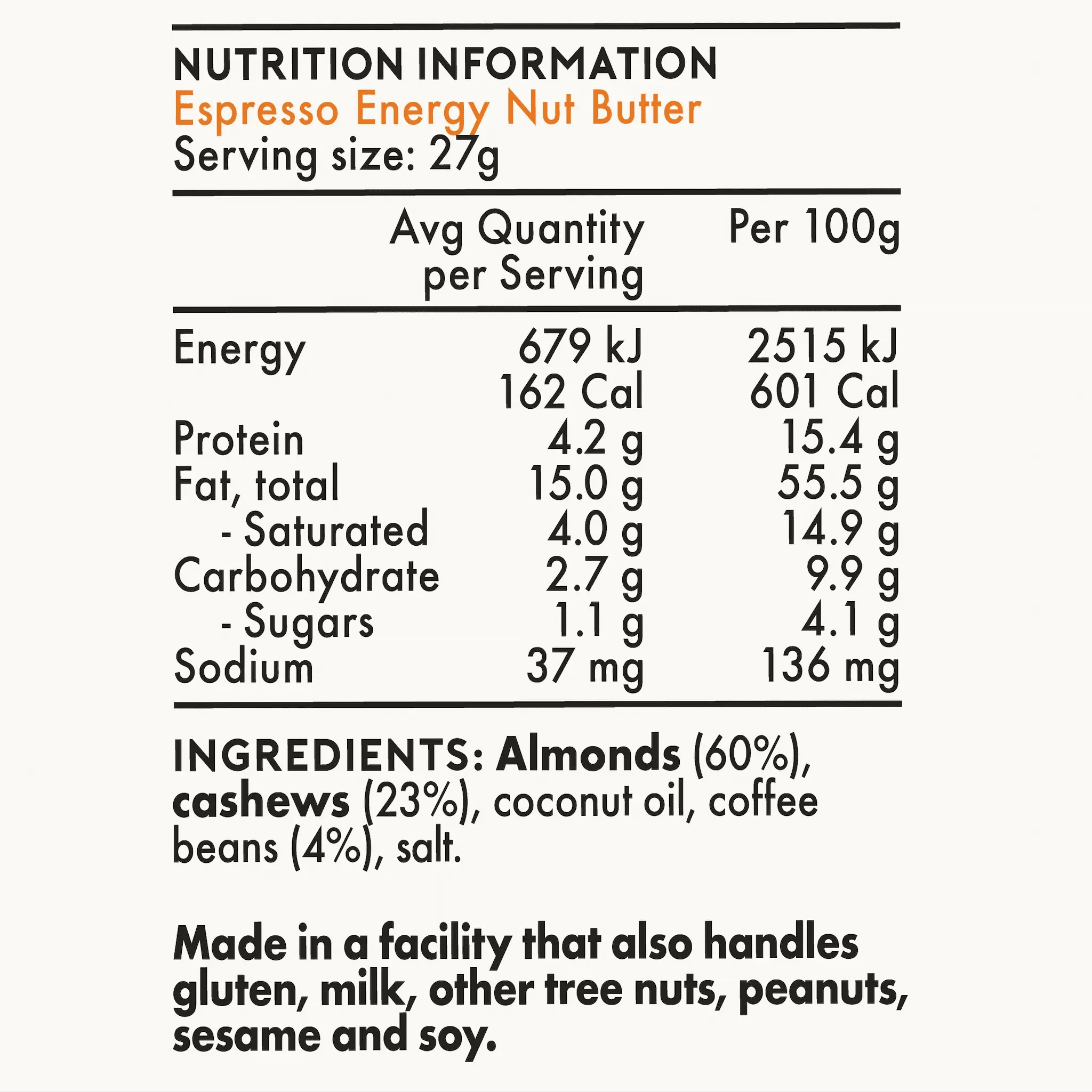 Energy Nut Butter Bundle | 3, 15 and 30 Pack