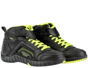 Fly Racing M21 Men's Black/Hi-Viz Yellow Leather Riding Shoes