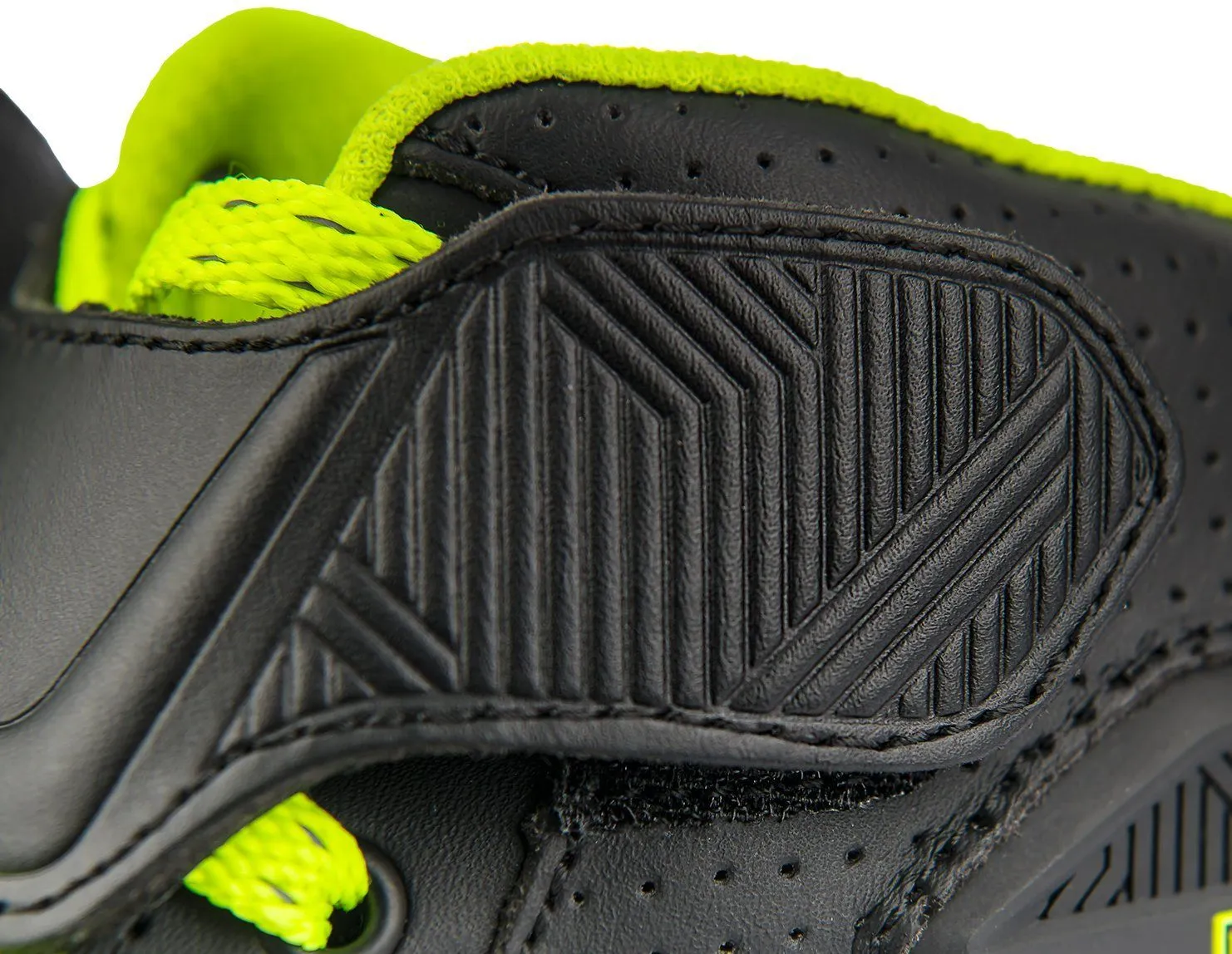Fly Racing M21 Men's Black/Hi-Viz Yellow Leather Riding Shoes