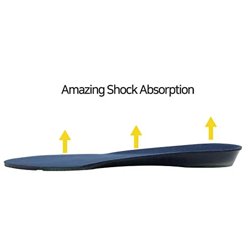 Gel Insoles Women - Comfort Shoe Inserts with Massaging - Men (US 4-7.5), Women (US 4-8.5)