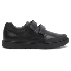 Geox J Riddock Boy F Low-Top Sneakers Shoes Black C9999 - UK 5