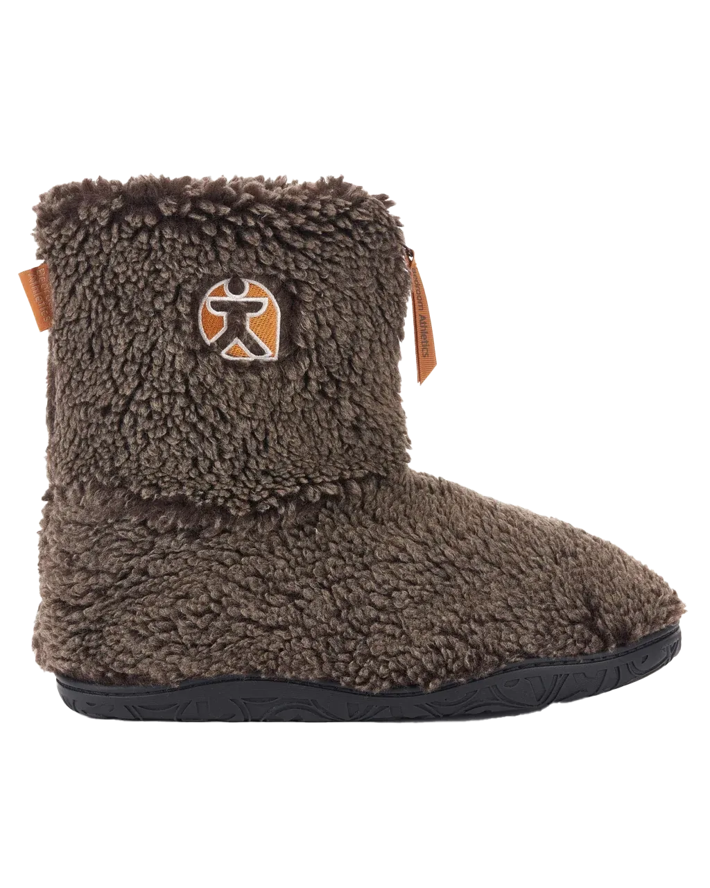 Gosling Snow Tipped Sherpa Slipper Boots in Washed Dark Chocolate
