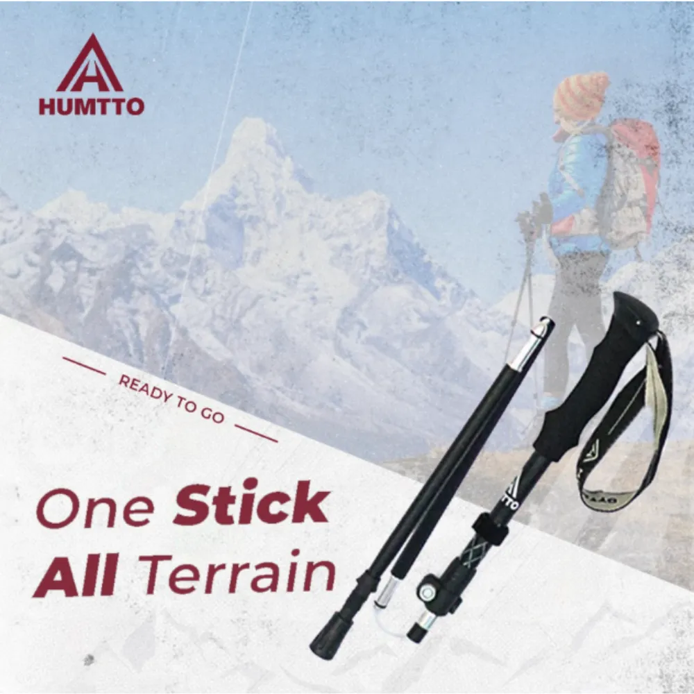 Humtto telescopic trekking pole 1pc
