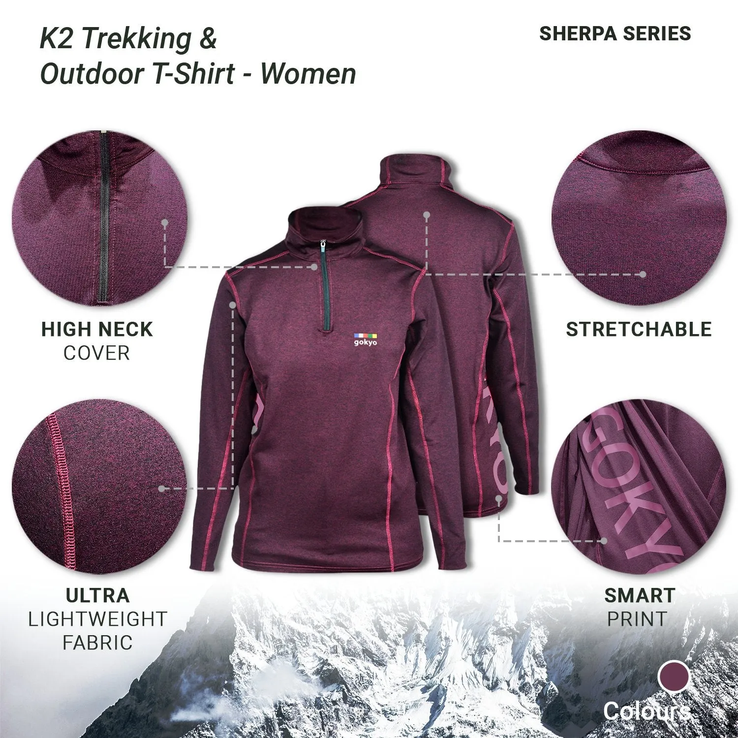 K2 Trekking & Outdoor Tshirt - Women