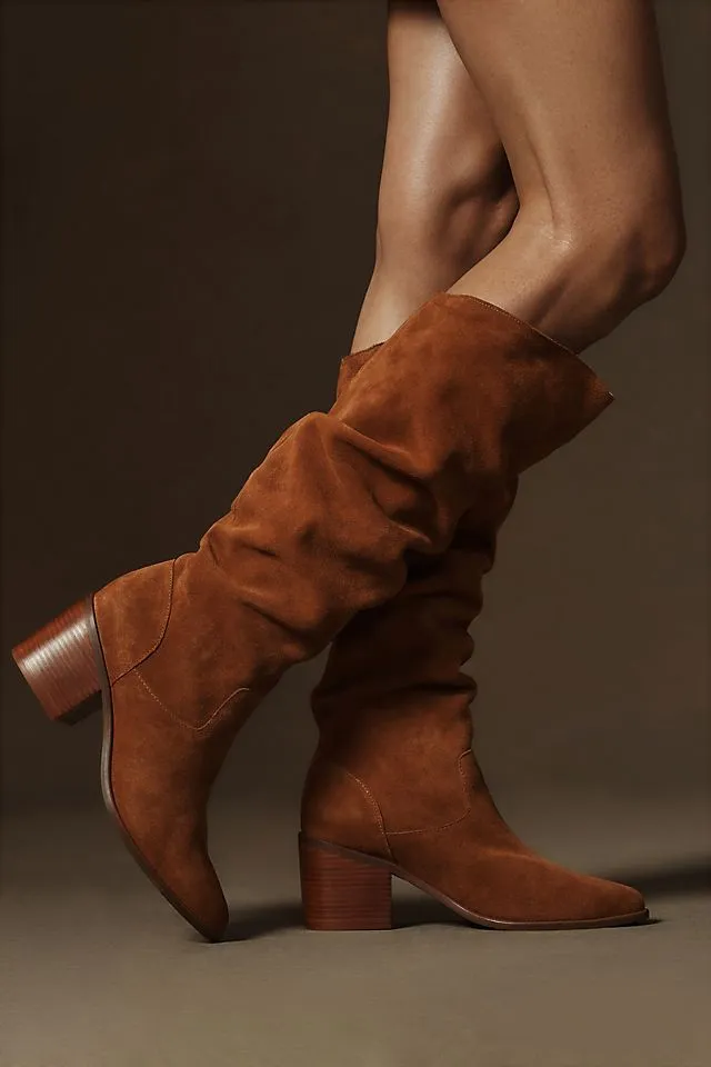 Kelsi Dagger Brooklyn Scrunch boots, cedar