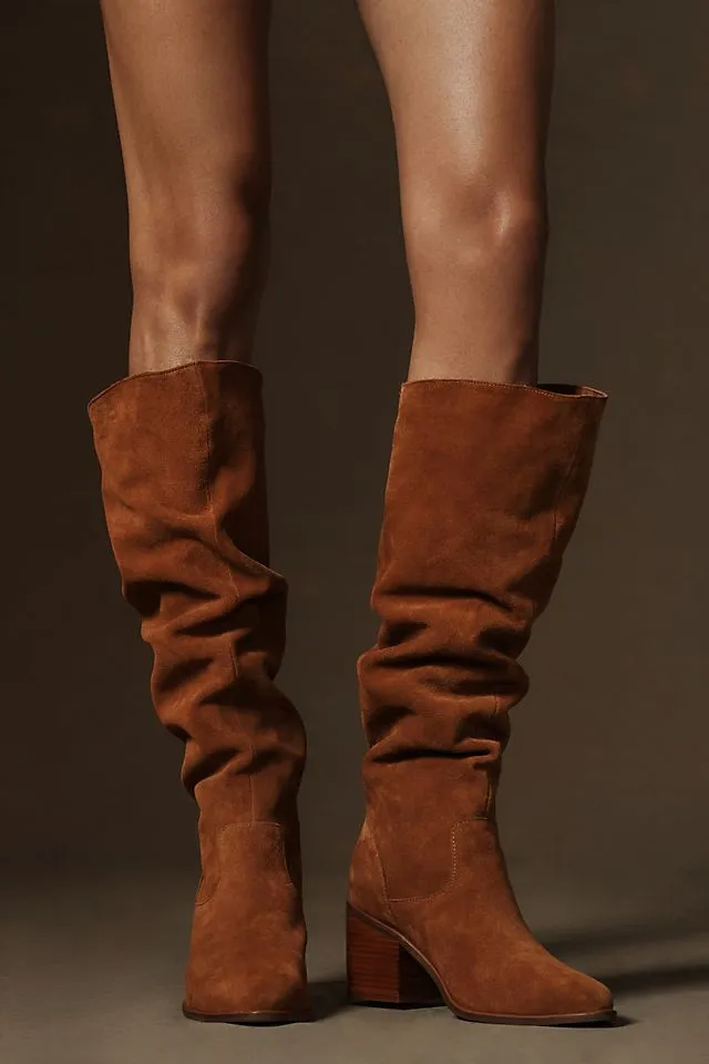 Kelsi Dagger Brooklyn Scrunch boots, cedar