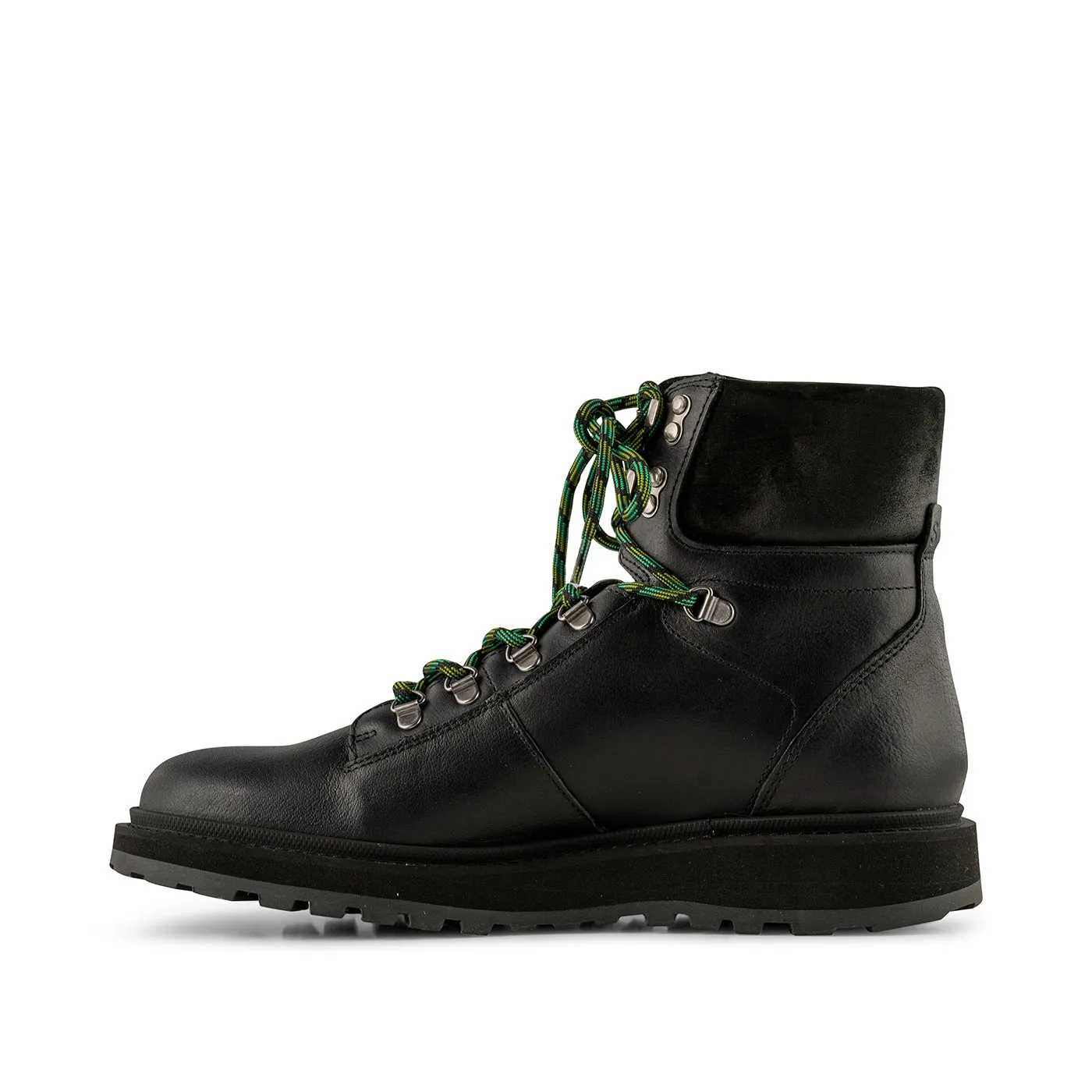 Kite boot leather - BLACK