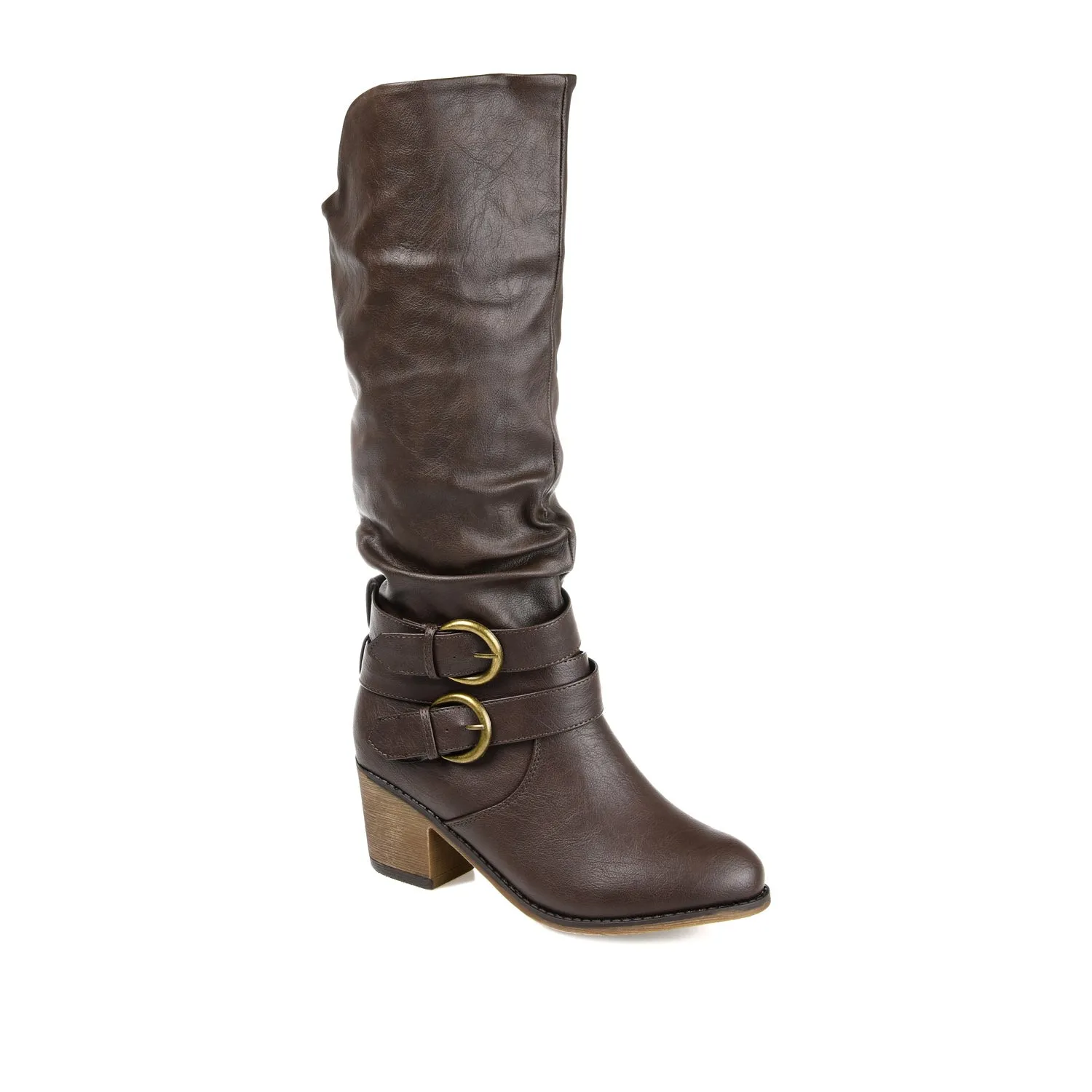 LATE KNEE-HIGH BOOTS IN WIDE CALF