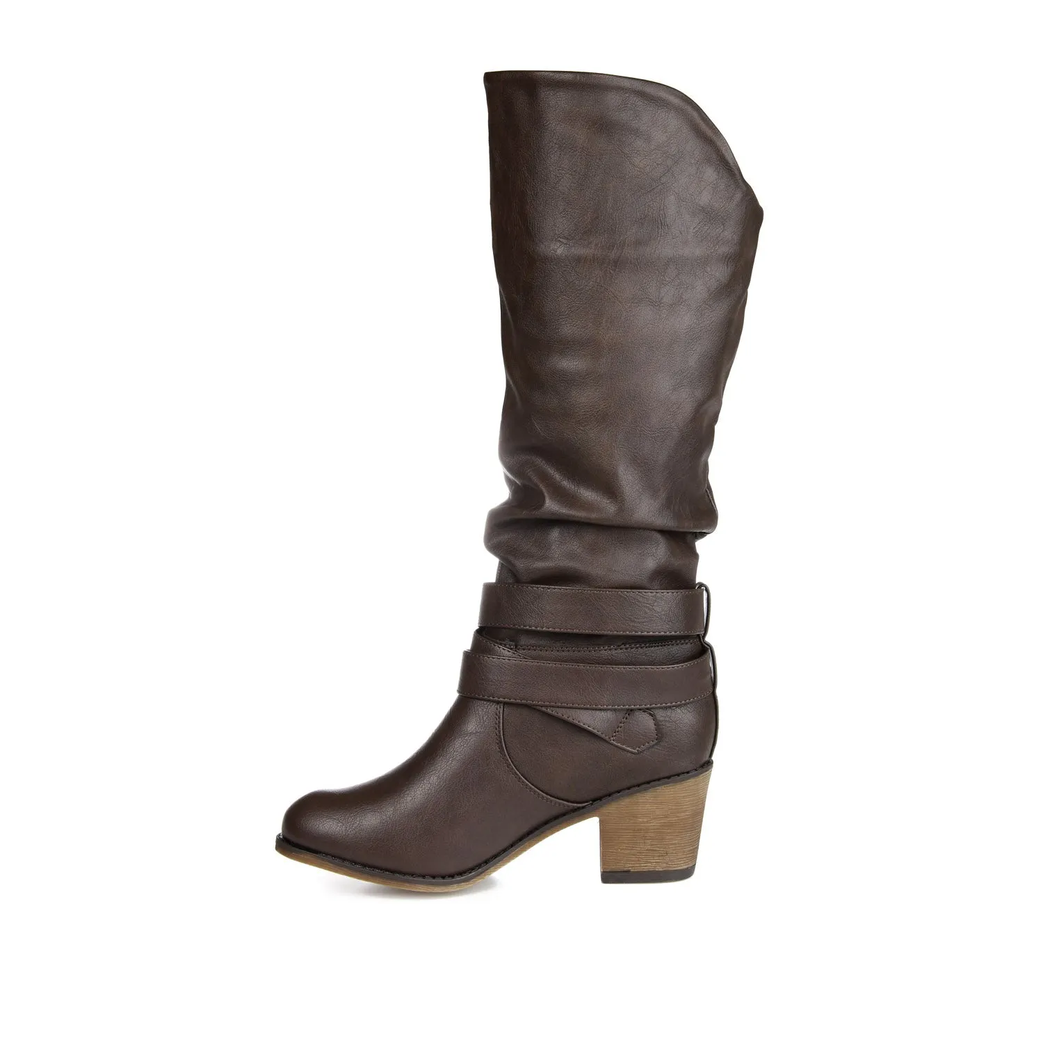 LATE KNEE-HIGH BOOTS IN WIDE CALF