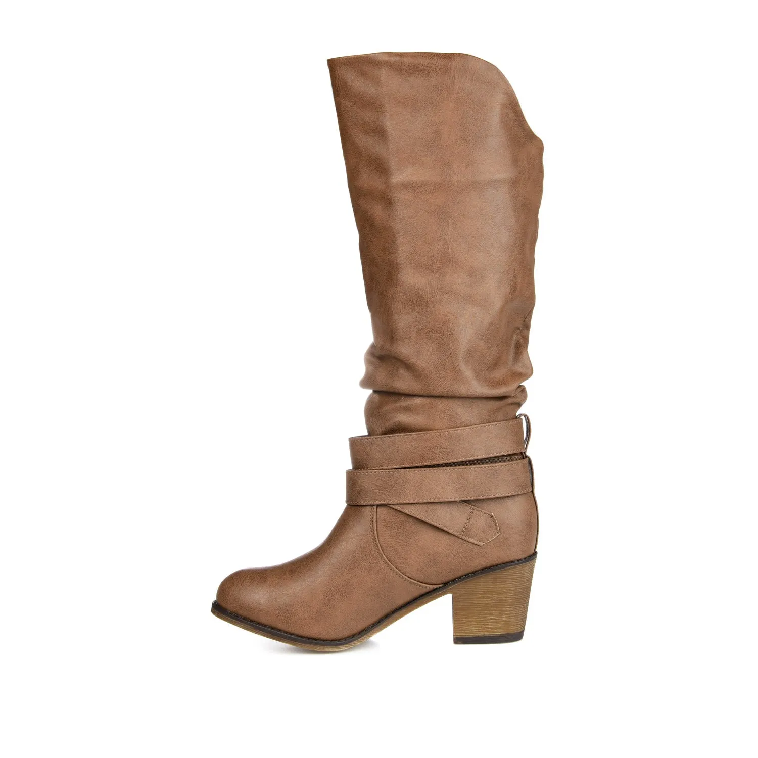 LATE KNEE-HIGH BOOTS IN WIDE CALF
