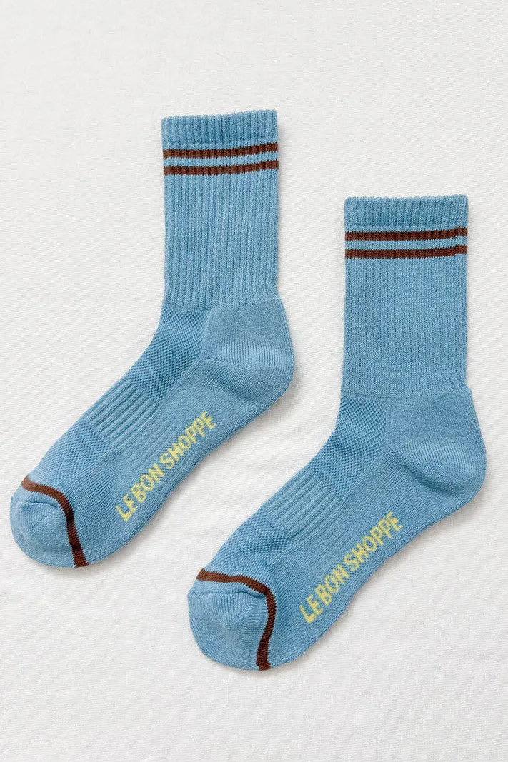 Le Bon Shoppe - Boyfriend Socks, Powder Blue