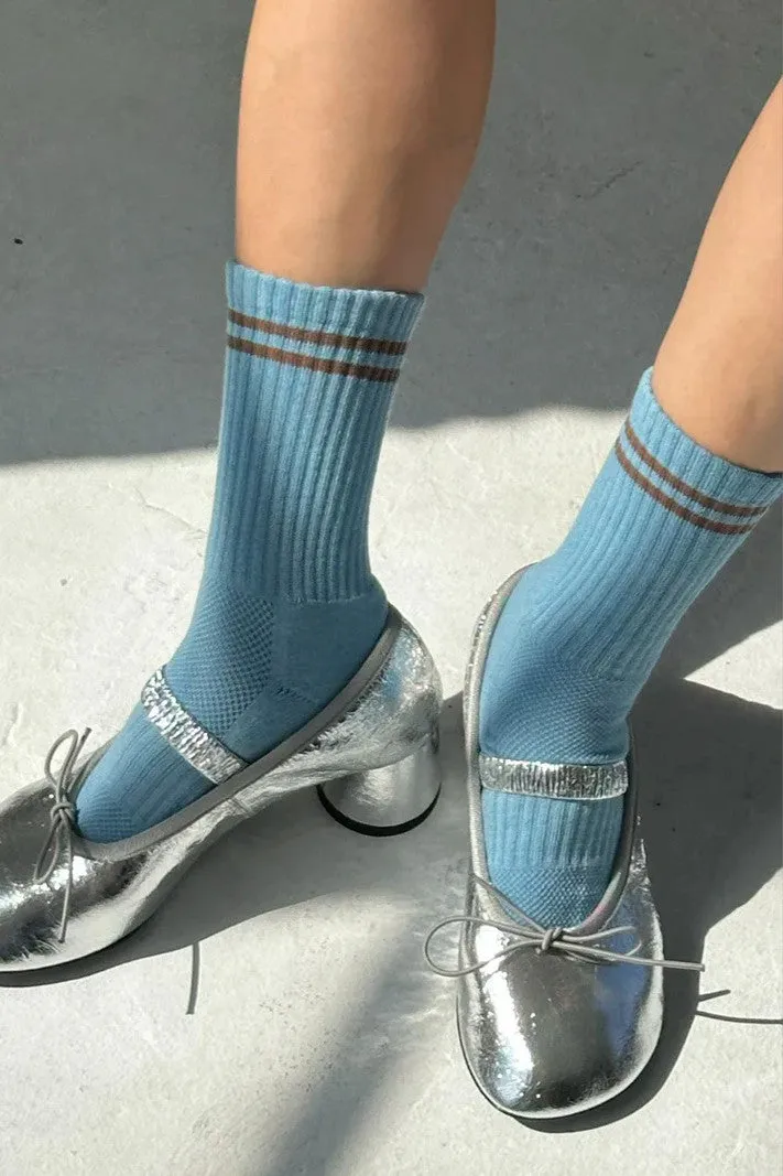 Le Bon Shoppe - Boyfriend Socks, Powder Blue