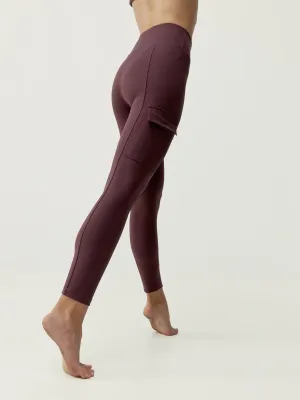 Legging Cargo - Cerise Noire