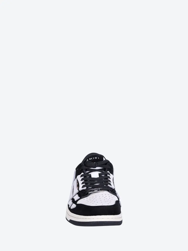Leopard skel top low sneakers